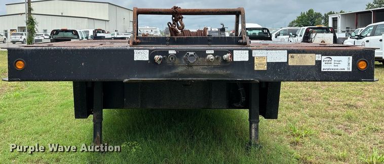 image for item DW7128 2007 Trail King drop deck hydraulic tail equipment trailer
