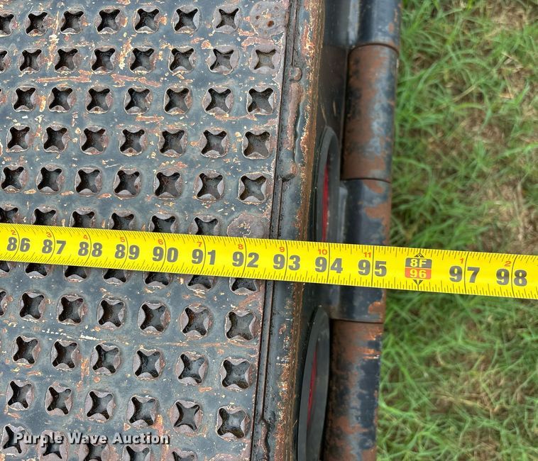 image for item DW7128 2007 Trail King drop deck hydraulic tail equipment trailer