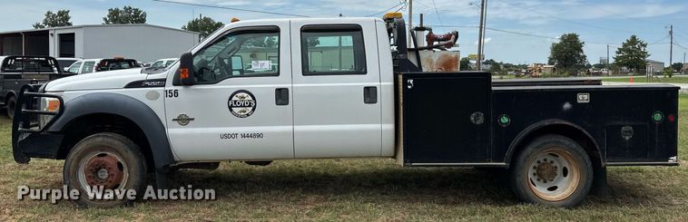 image for item DW7138 2012 Ford F550 Super Duty XL Crew Cab utility / service truck