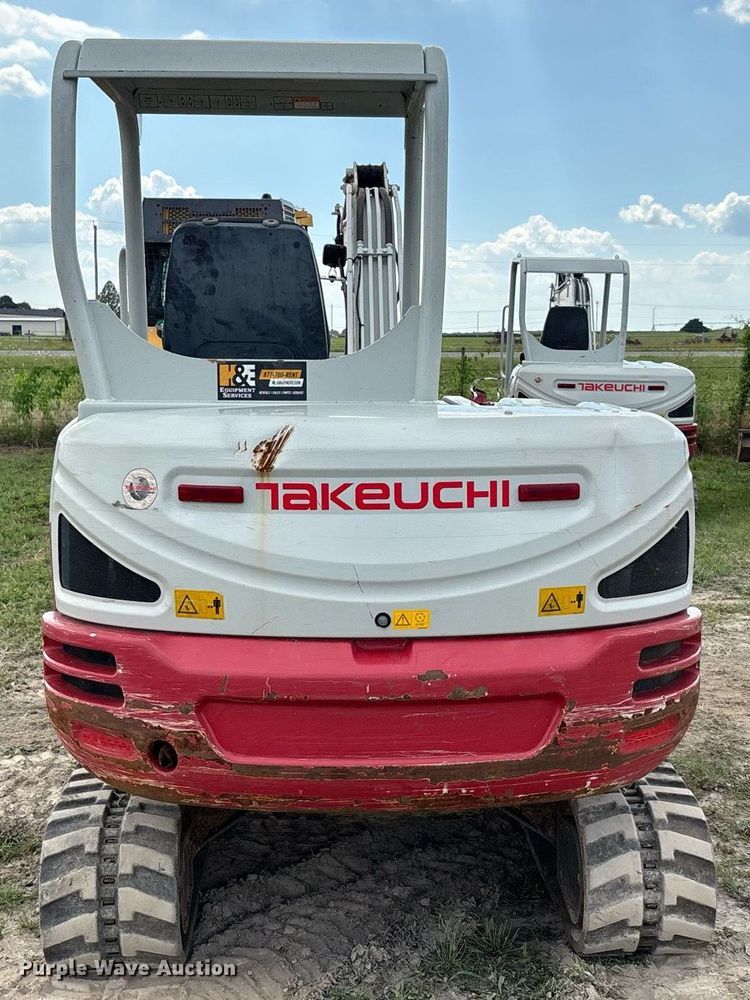 image for item DW7144 2019 Takeuchi TB240 mini excavator