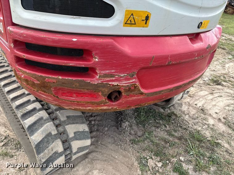 image for item DW7144 2019 Takeuchi TB240 mini excavator