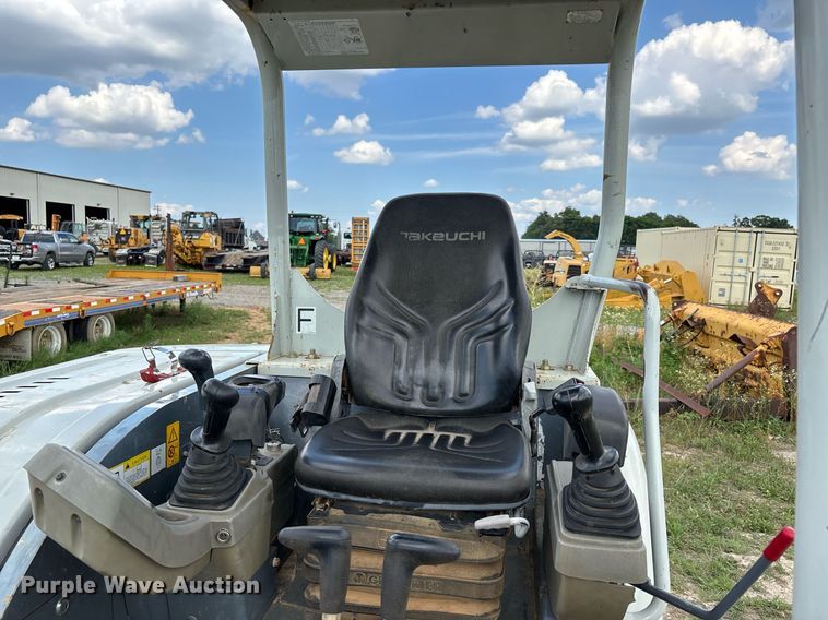 image for item DW7144 2019 Takeuchi TB240 mini excavator