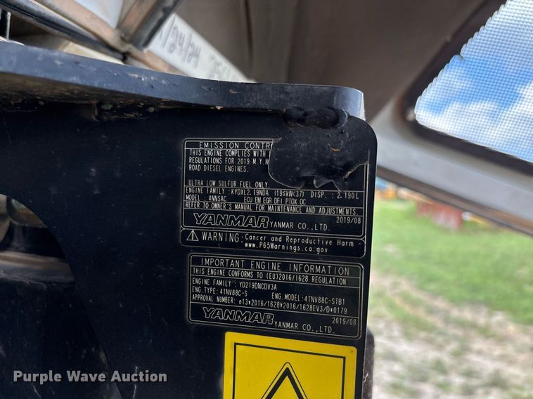 image for item DW7144 2019 Takeuchi TB240 mini excavator