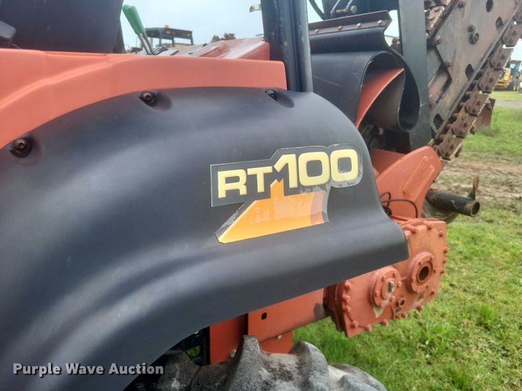 image for item DW7145 2015 Ditch Witch RT100 trencher