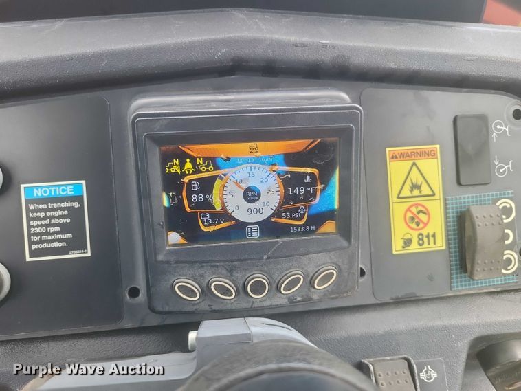 image for item DW7145 2015 Ditch Witch RT100 trencher