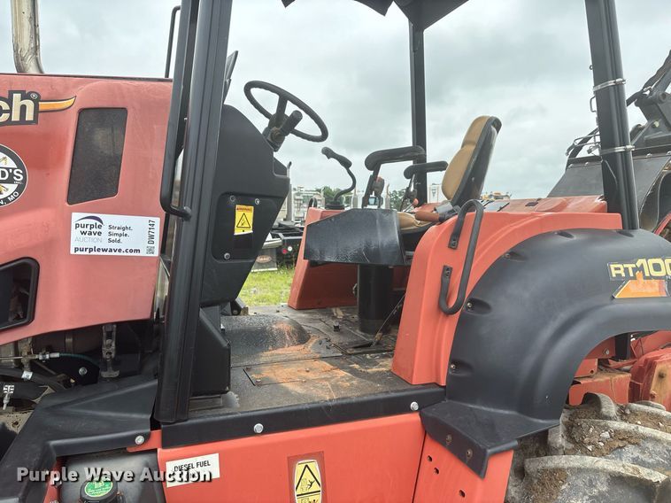 image for item DW7147 2015 Ditch Witch RT100 trencher