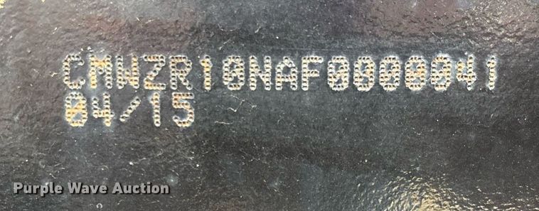 image for item DW7147 2015 Ditch Witch RT100 trencher