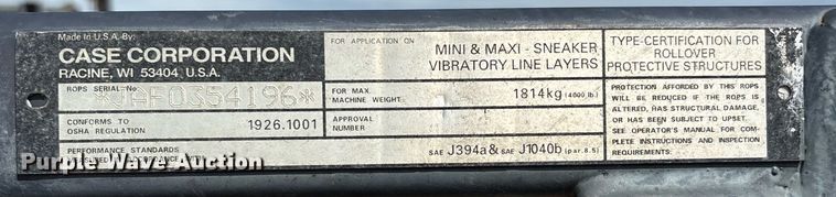 image for item DW7154 2001 Case Maxi Sneaker Series C trencher