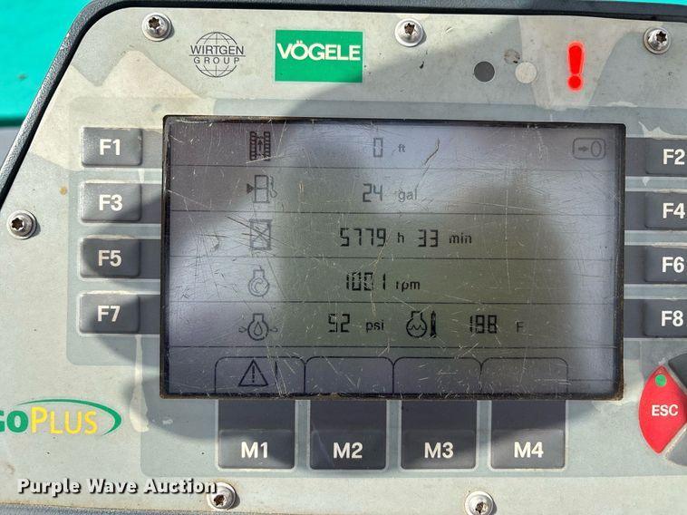 image for item DW7157 2014 Vogele Vision 5200-2i paver