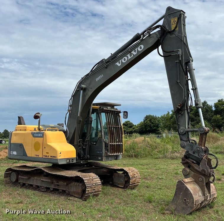 image for item DW7163 2013 Volvo EC140D L excavator