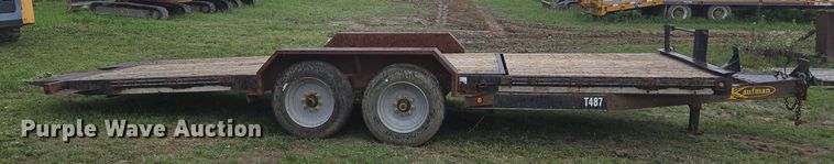 image for item DW7165 2012 Kaufman tilt deck equipment trailer