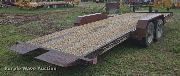 image for item DW7165 2012 Kaufman tilt deck equipment trailer