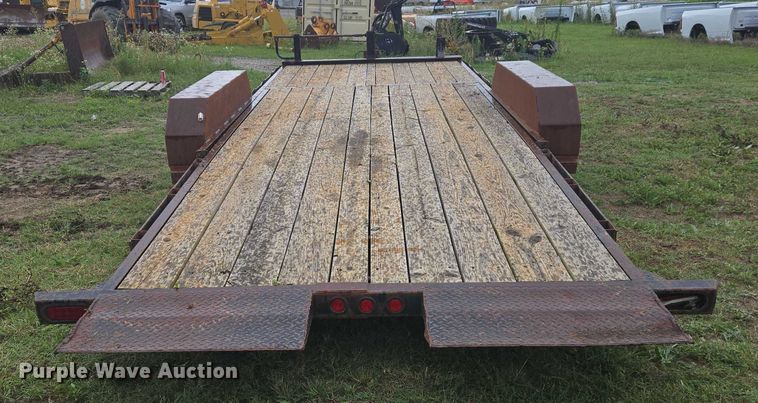 image for item DW7165 2012 Kaufman tilt deck equipment trailer