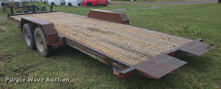 image for item DW7165 2012 Kaufman tilt deck equipment trailer