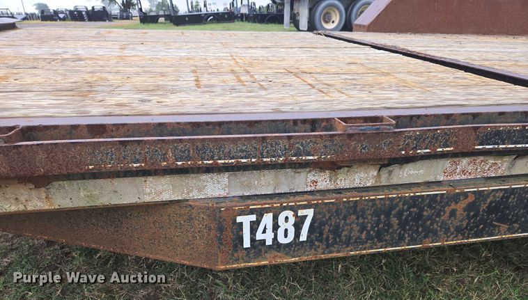 image for item DW7165 2012 Kaufman tilt deck equipment trailer