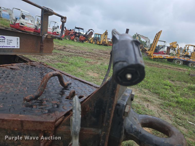 image for item DW7165 2012 Kaufman tilt deck equipment trailer