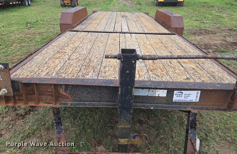 image for item DW7165 2012 Kaufman tilt deck equipment trailer