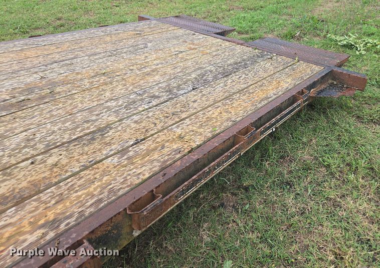 image for item DW7165 2012 Kaufman tilt deck equipment trailer