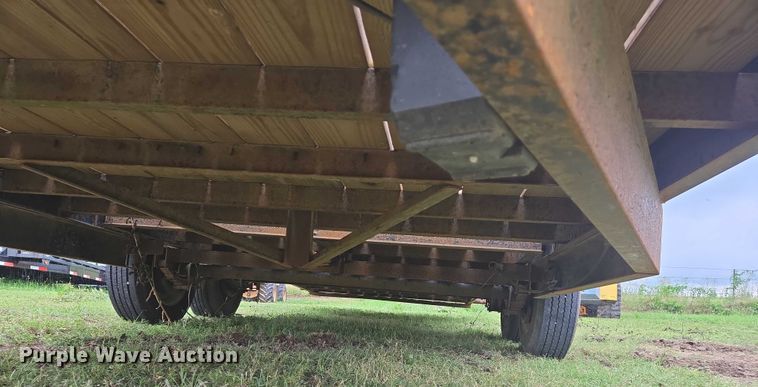 image for item DW7165 2012 Kaufman tilt deck equipment trailer