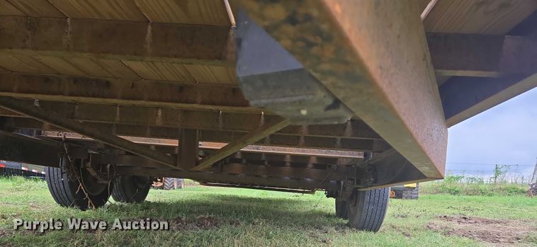 image for item DW7165 2012 Kaufman tilt deck equipment trailer