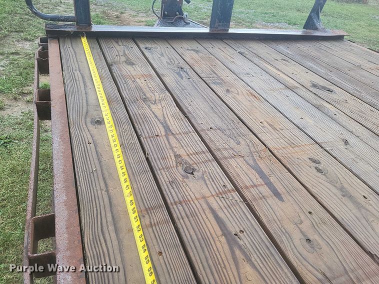 image for item DW7165 2012 Kaufman tilt deck equipment trailer