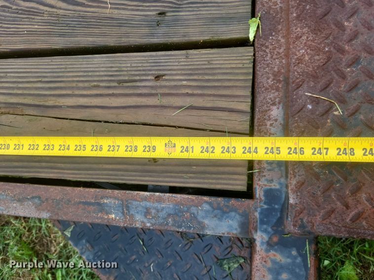 image for item DW7165 2012 Kaufman tilt deck equipment trailer