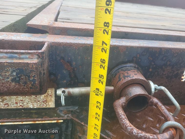 image for item DW7165 2012 Kaufman tilt deck equipment trailer