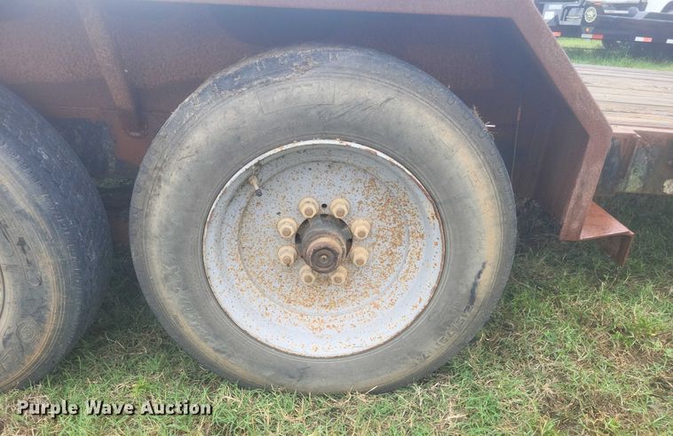 image for item DW7165 2012 Kaufman tilt deck equipment trailer