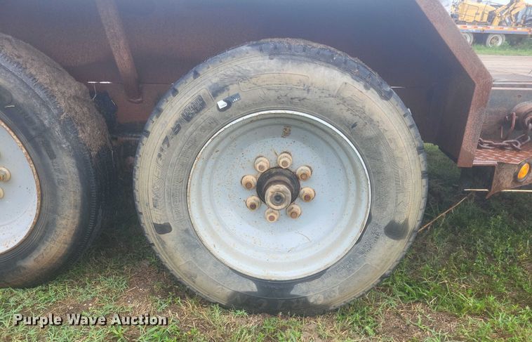 image for item DW7165 2012 Kaufman tilt deck equipment trailer