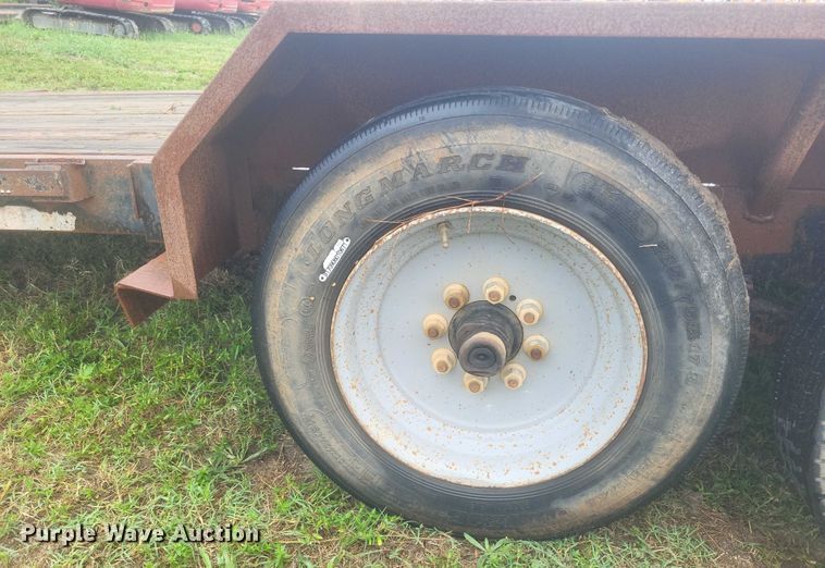 image for item DW7165 2012 Kaufman tilt deck equipment trailer