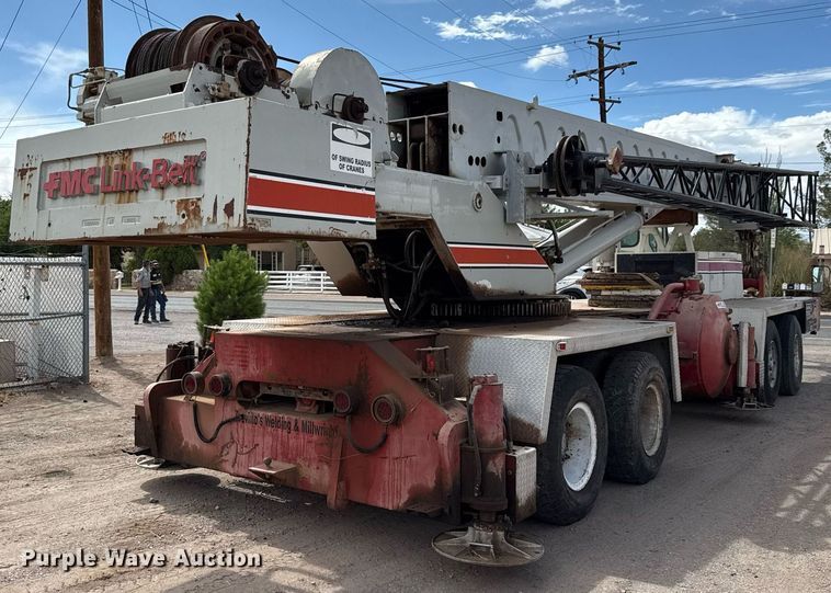 image for item DX5591 1981 FMC Link-Belt HTC-1040 crane