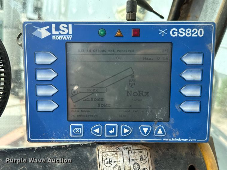 image for item DX5591 1981 FMC Link-Belt HTC-1040 crane