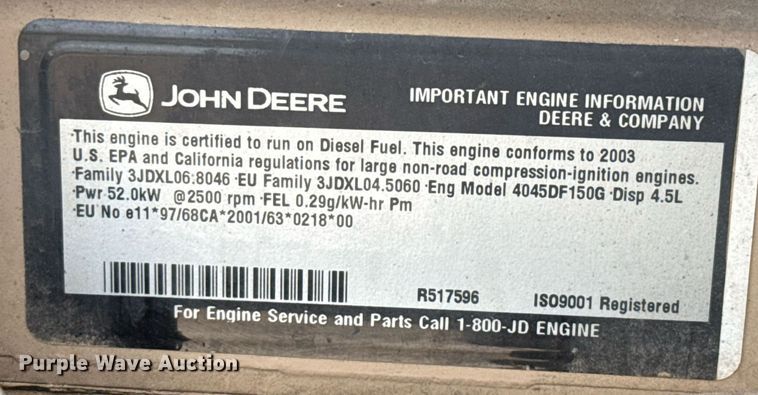 image for item DX5609 2003 Ditch Witch RT70M trencher