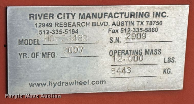 image for item DX5611 2004 Ditch Witch RT185T rock saw