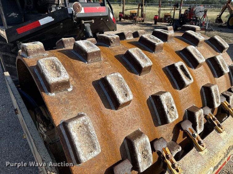 image for item DX5614 2002 Ingersoll-Rand SD77F TF single drum vibratory roller