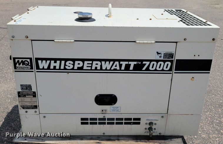 image for item DX7000 Multiquip Whisperwatt DA-7000SSA generator