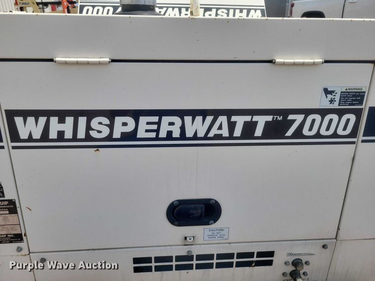 image for item DX7000 Multiquip Whisperwatt DA-7000SSA generator