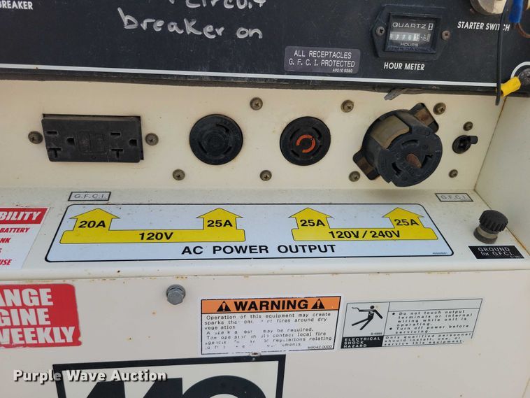 image for item DX7000 Multiquip Whisperwatt DA-7000SSA generator