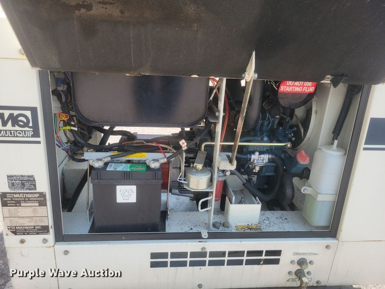 image for item DX7000 Multiquip Whisperwatt DA-7000SSA generator
