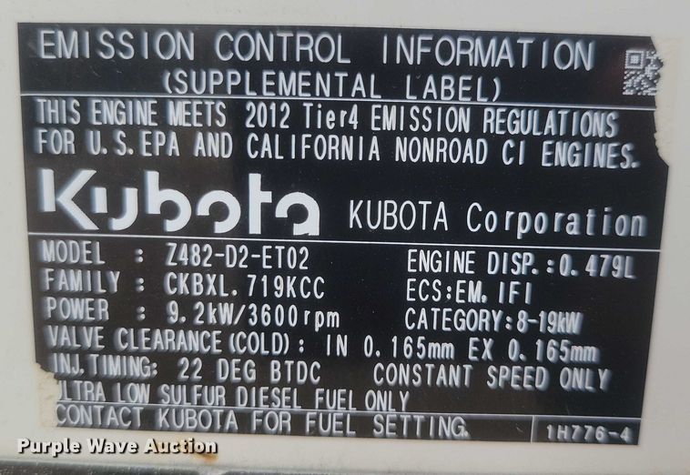 image for item DX7000 Multiquip Whisperwatt DA-7000SSA generator