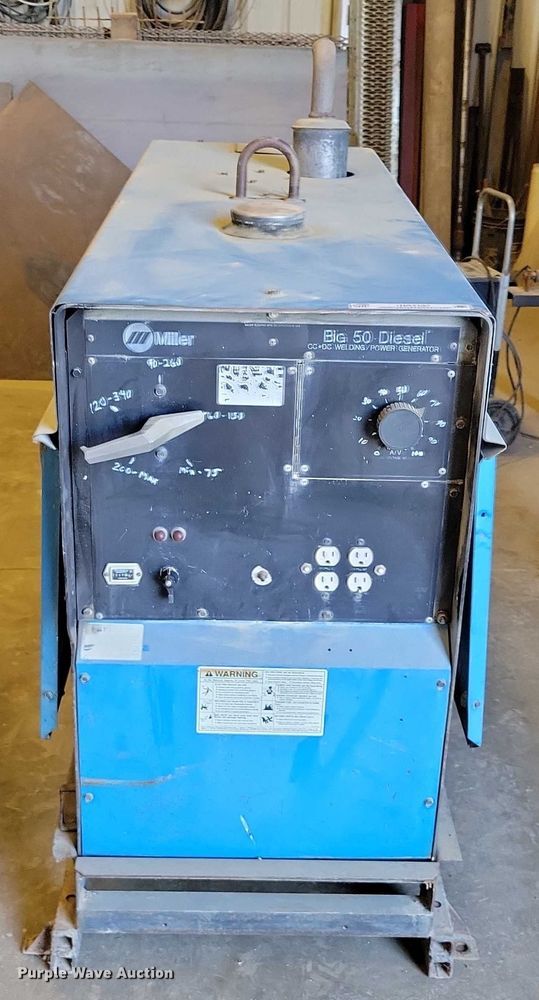 image for item DX7122 Miller Big 50 welder/generator