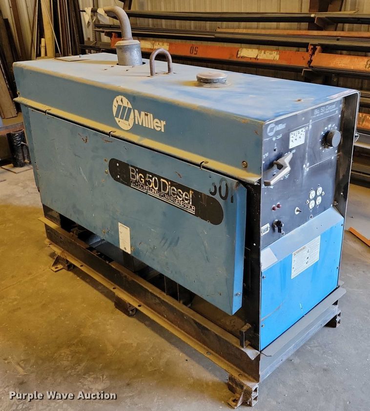 image for item DX7122 Miller Big 50 welder/generator
