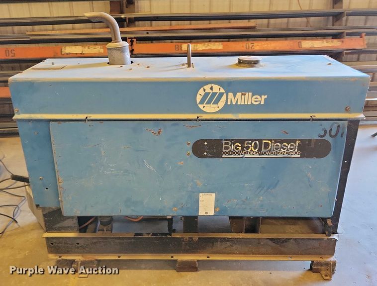 image for item DX7122 Miller Big 50 welder/generator