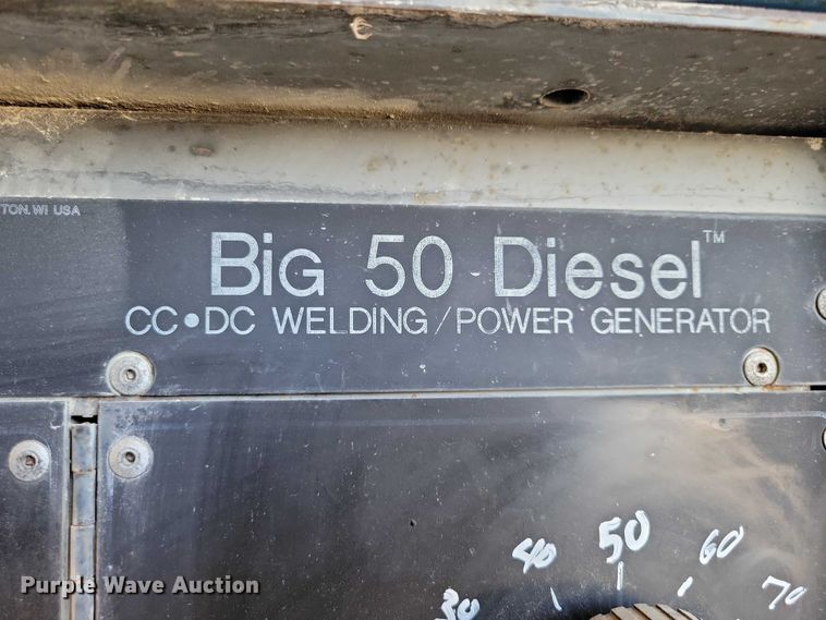 image for item DX7122 Miller Big 50 welder/generator