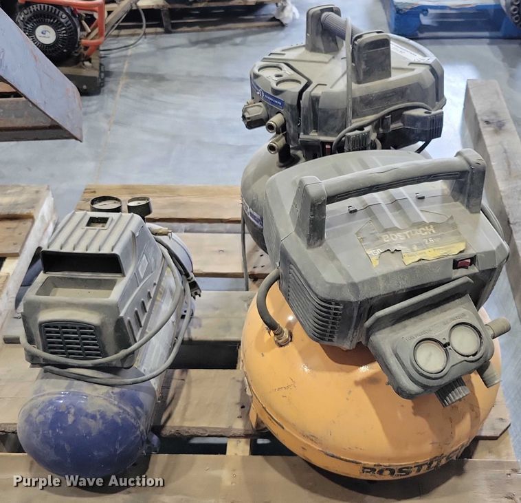 image for item DX7131 (3) air compressors