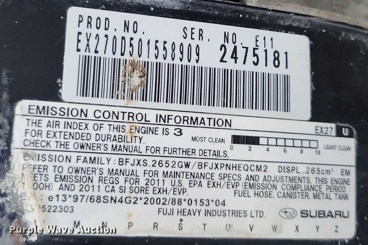 image for item DX7133 Husqvarna concrete saw