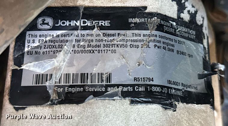 image for item DY0244 2003 John Deere 250 skid steer loader