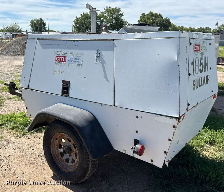 image for item DY0245 Sullair 185H DPQ JD air compressor