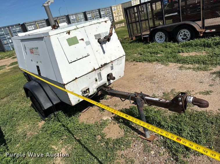 image for item DY0245 Sullair 185H DPQ JD air compressor