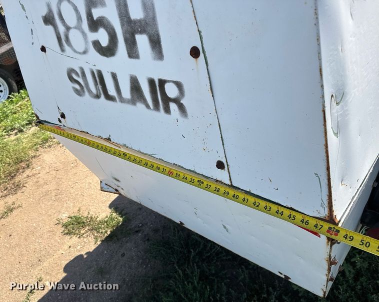 image for item DY0245 Sullair 185H DPQ JD air compressor